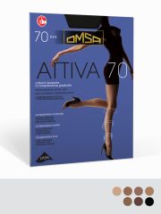 ATTIVA 70 Omsa Колготки Camoscio (Коричневый);Nero (Черный);Caramello (Бежевый);Daino (Бежевый);Lola (Коричневый);Fumo (Серый);Sierra (Коричневый)