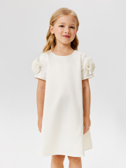 20220200869 Платье детское для девочек Roze белый ACOOLA Kids