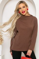 Б4114 Джемпер LADY TAIGA Шоколад
