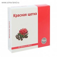 4370930 Красная щетка для женского здоровья, 50 табл по 500 мг
