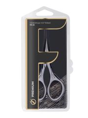Frau Finger Ножницы маникюрные для ногтей изогнутые / Premium PS 22, матовые, ручная заточка, 9,2 см