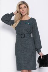 494051 LT Collection Платье зелёный