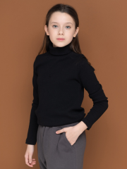 GFJS8146U Джемпер для девочек Черный(49) Pelican