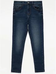 Blue Mid Wash Super Skinny Fit Jeans