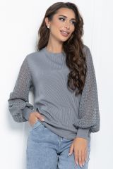 Б11056 Джемпер LADY TAIGA Серая