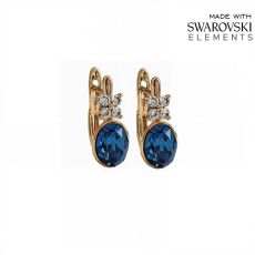 Серьги с кристаллами Swarovski