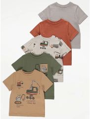 Vehicle T-Shirts 5 Pack