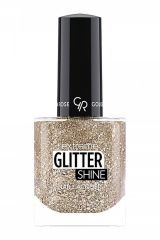 Лак-гель для ногтей GR Extreme Gel Shine Nail Lacquer Glitter - 207 Glitter Золотистый (207)