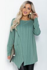 Б11962 Туника LADY TAIGA Фисташковая