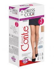 DRESS CODE 8 (3 штуки) Колготки Conte elegant