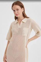 502290 Lika Dress Платье Бежевый