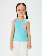 20234220006 Майка детская для девочек Zont мятный ACOOLA Kids