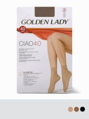 calz. CIAO 40 (носки - 2 пары) Golden Lady Носки Nero (Черный);Melon (Бежевый);Daino (Бежевый)
