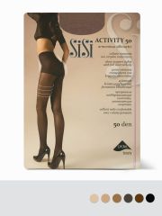 ACTIVITY 50 SiSi Колготки Miele (Бежевый);Moka (Коричневый);Nero (Черный);Grafite (Серый);Daino (Бежевый);Naturelle (Бежевый)