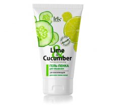 030549 Iris Lime&Cucumber. Увлажняющая гель-пенка для умывания, 150мл