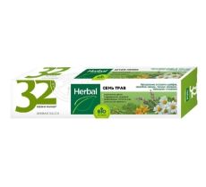 031593  Modum 32 жемчужины. Зубная паста HERBAL «Семь трав», 150 гр