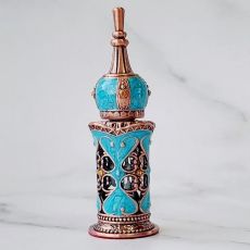 Флакон для духов МЕДЬ-БИРЮЗА с палочкой 3 мл