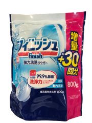 500011 EC Порошок для посудомоечных машин Finish Powder 800гр БЕЗ запаха мягкая упаковка