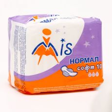 ЦЕНА ЗА 2 УП! Прокладки Mis Normal Soft, 10 шт. 163930