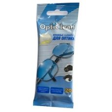 OptiClean Влажные салф. д/оптики 20шт (1310) (5) Opti Clean