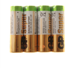 532879 Батарейка алкалиновая GP Super, AA, LR6-4S, 1.5В, спайка, 4 шт