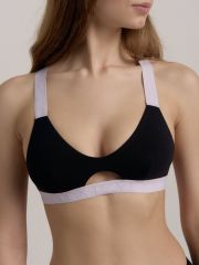 FLEXIBLE LBE 2235.1 Conte elegant Бюстье black-lavender