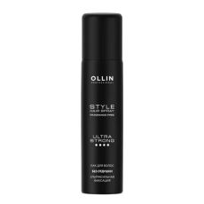Ollin Лак для волос ультрасильной фиксации без отдушки / Style Hair Spray Fragnance Free Ultra Strong, 75 мл