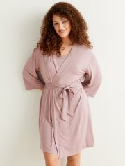 DMi_B VISCOSA 0410VI Халат женский (с запахом) Minimi Халат Rosa Antico (Розовый)