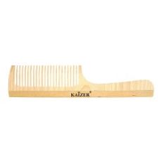 801031 Расческа деревянная с ручкой 22 зубьев Kaizer