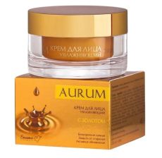 015751 Белита AURUM. Крем для лица увлажняющий с золотом, 45 г