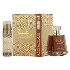 Парфюмированный набор Lattafa Raghba edp 100 ml и Deodorant Spray Raghba For Women 50 ml