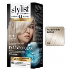 Краска - крем для волос Stylist Color Pro Тон 9.1 Пепeльный Блонд 115 ml