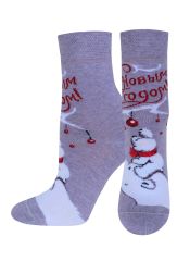 1133 CLASSIC (средней длины,НГ) БРЕСТСКИЕ Носки бл.сиреневый меланж