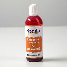 4635567 Краситель пищевой кондитерский гелевый Kreda Decor, оранжевый, 90 г