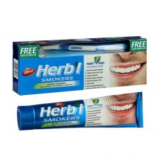 6948278 Набор Dabur Herb'l Smokers зубная паста 150 г + зубная щётка