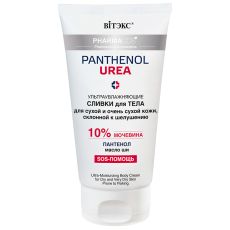 031298 Vitex Pharmacos PANTHENOL UREA. Ультраувлажняющие сливки для тела для сухой и очень сухой кожи, склонной к шелушениям, 150 мл