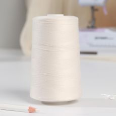 2434497 Нитки 40/2, 5000 м, цвет молочный №120