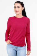203008 Лонгслив F5 dark fuchsia