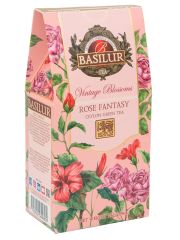 Чай зеленый Basilur Винтажные цветы «Розовая фантазия», 100 г