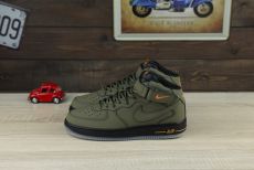 Зимние Nike из натуральной матовой кожи