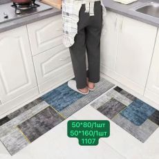 Коврики для кухни набор из двух предметов Размер:50*80 и 50*160см