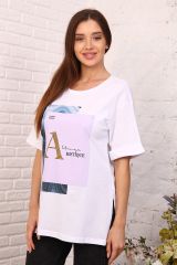427395 Натали Футболка белый