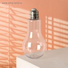 2565722 Бутылочка для хранения «Лампочка», 200 мл, цвет прозрачный