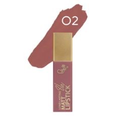 L-480 02 Стойкая жид. мат. помада Long Lasting 8H, тон Dusty rose FFLEUR