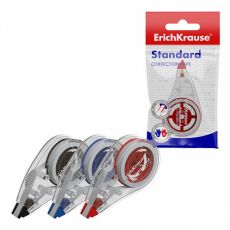 Корректирующая лента ErichKrause Standard, 5 мм х 7 м, в пакете, микс 7743522