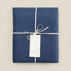 ЦЕНА ЗА 3 ШТ! Простыня на резинке 300ТС SL Home Percale 160×200+30 см, синий, 100% хлопок