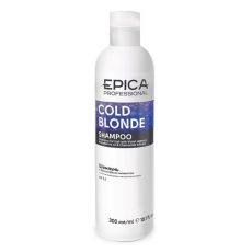 epi91350 EPICA Cold Blond / Шампунь с фиолетовым пигментом с маслом макадамии и экстрактом ромашки, 300 мл EPICA