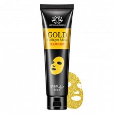 Маска-плёнка Images Gold Collagen Mask с золотом и коллагеном, 60 г