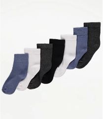 Cotton Rich Socks 7 Pack