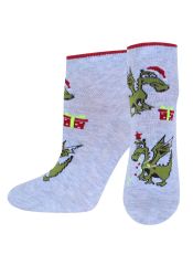 1145 CLASSIC (укороченные, НГ) БРЕСТСКИЕ Носки св.серый меланж